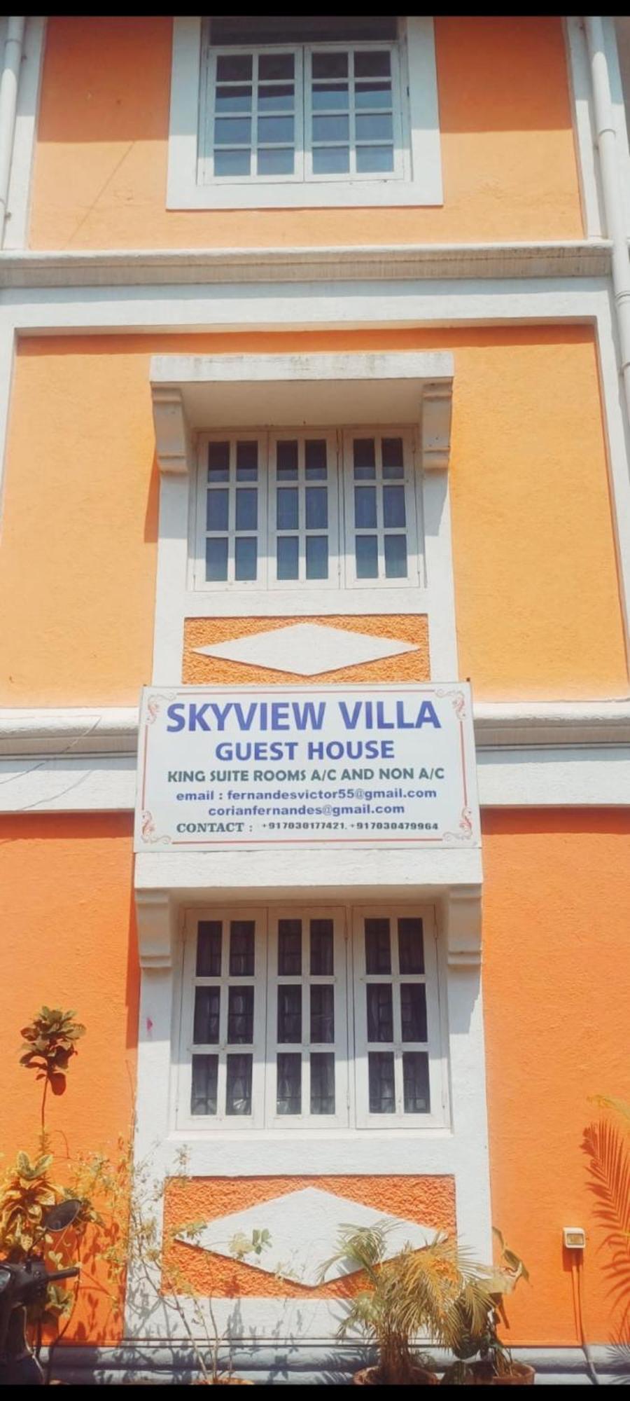 Skyview Villa Candolim Exteriér fotografie